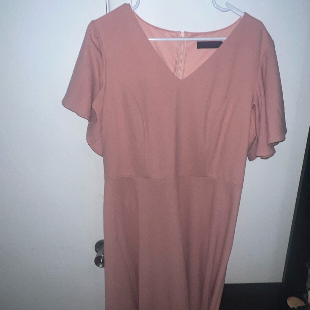 Elegant Pink Women's Dress